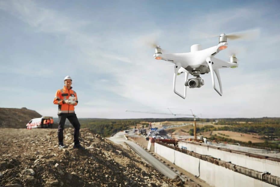 topografia aerea con drones